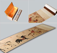 阳春馆藏书画复制博物馆书画复制服务